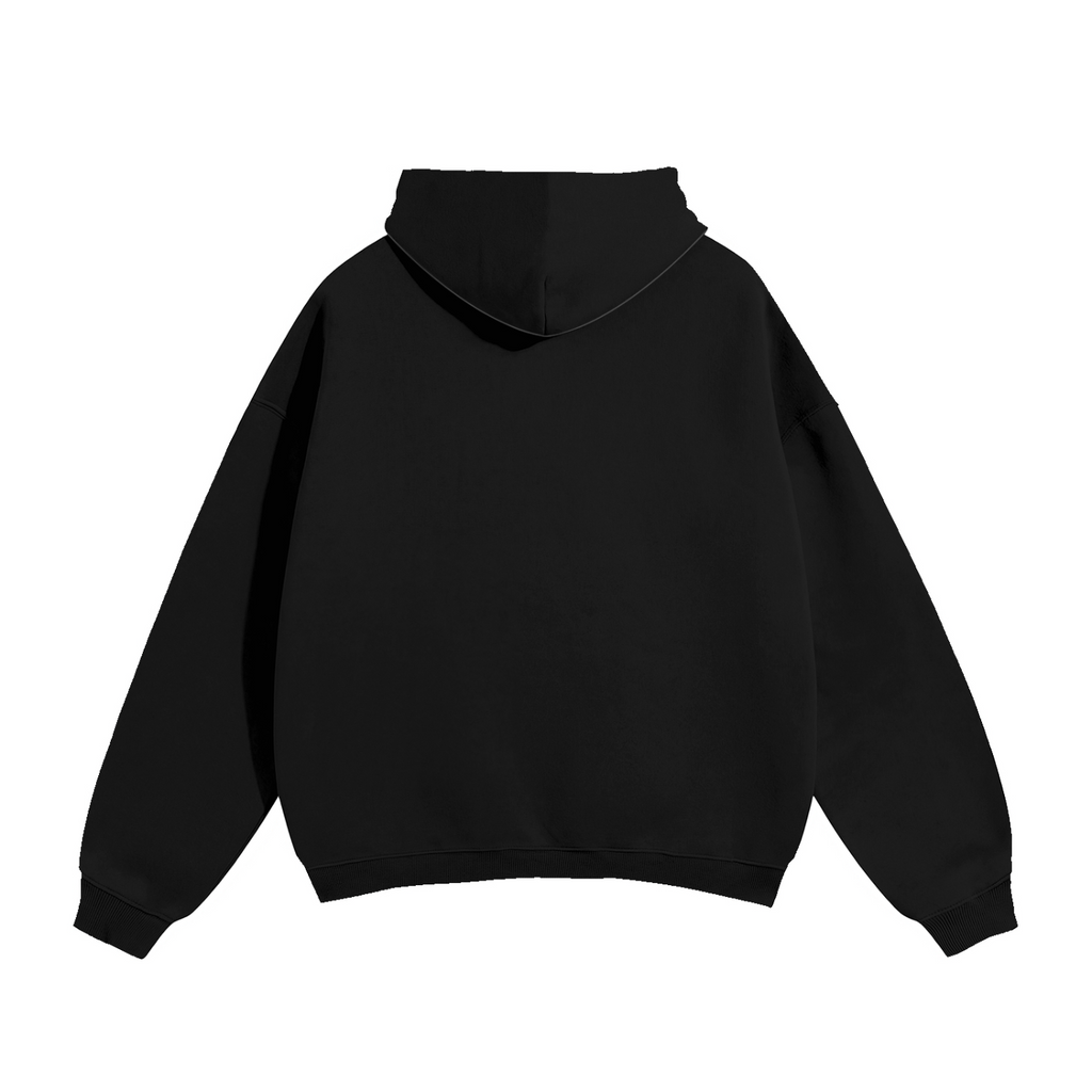 ASSENTIALS Oversized Hoodie — Black