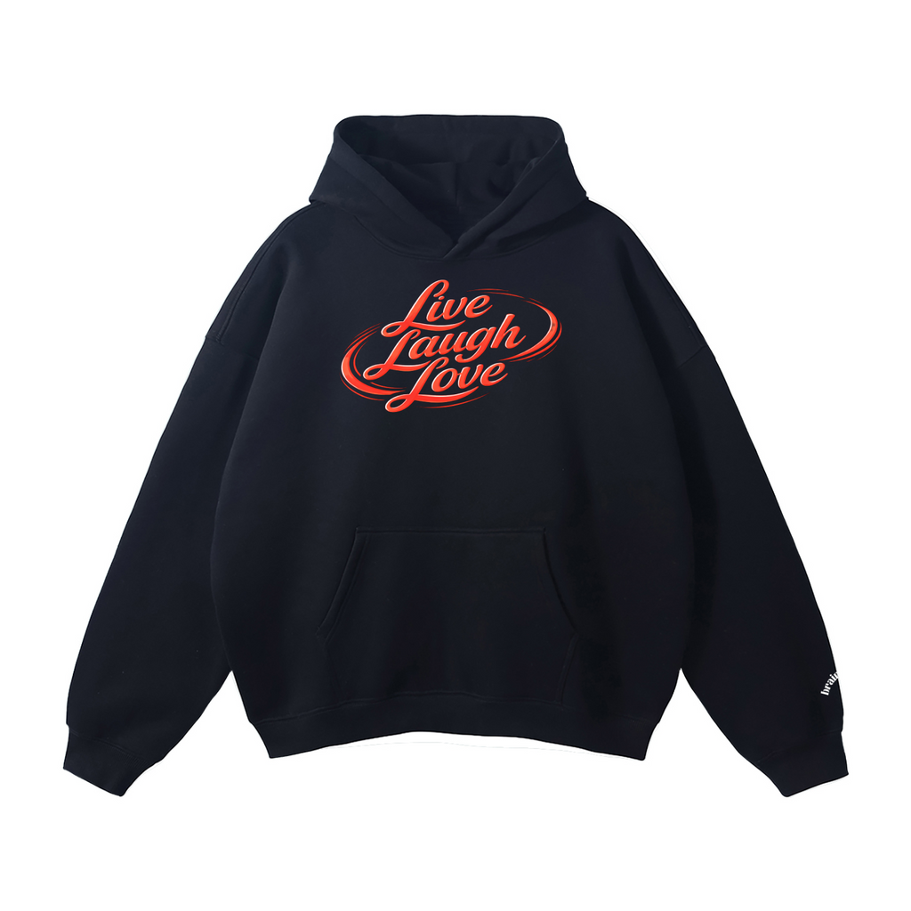 Live Laugh Love Oversized Hoodie