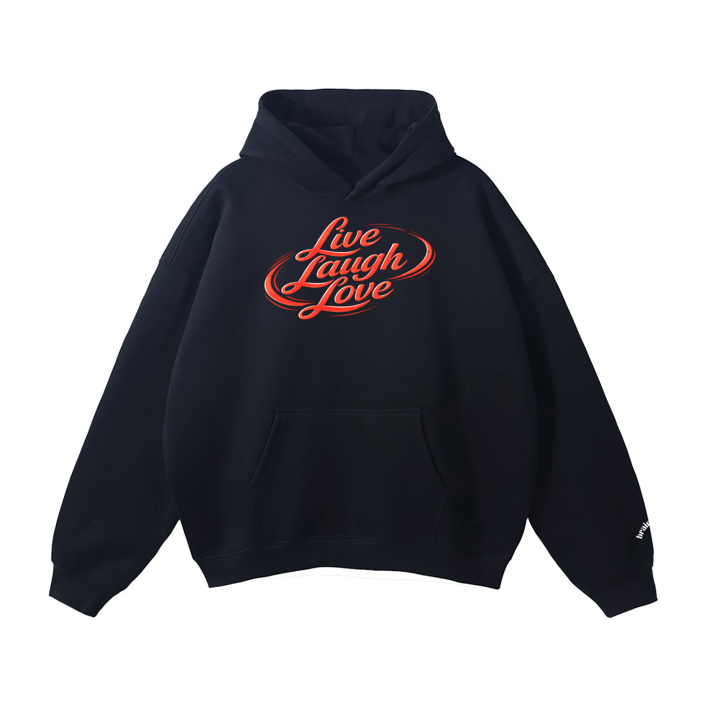 Live Laugh Love Oversized Hoodie