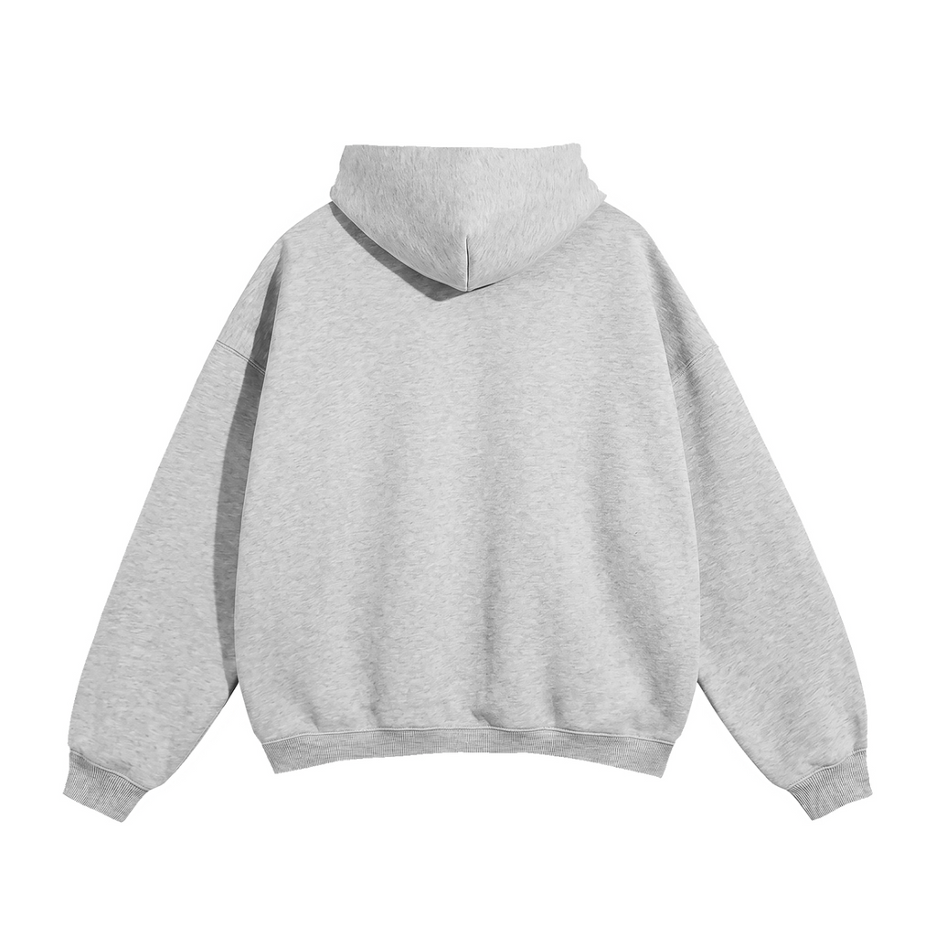 ASSENTIALS Oversized Hoodie — Gray