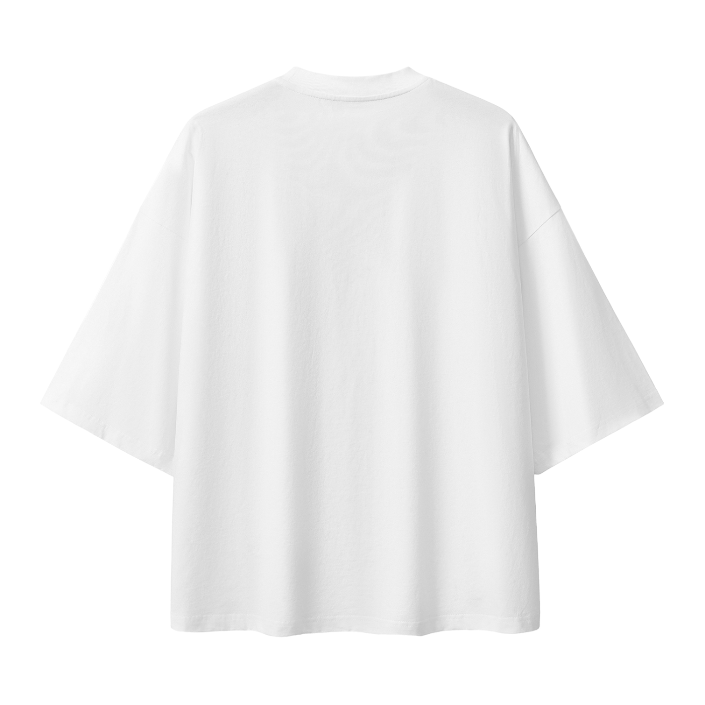 ASSENTIALS Oversized Tee — White